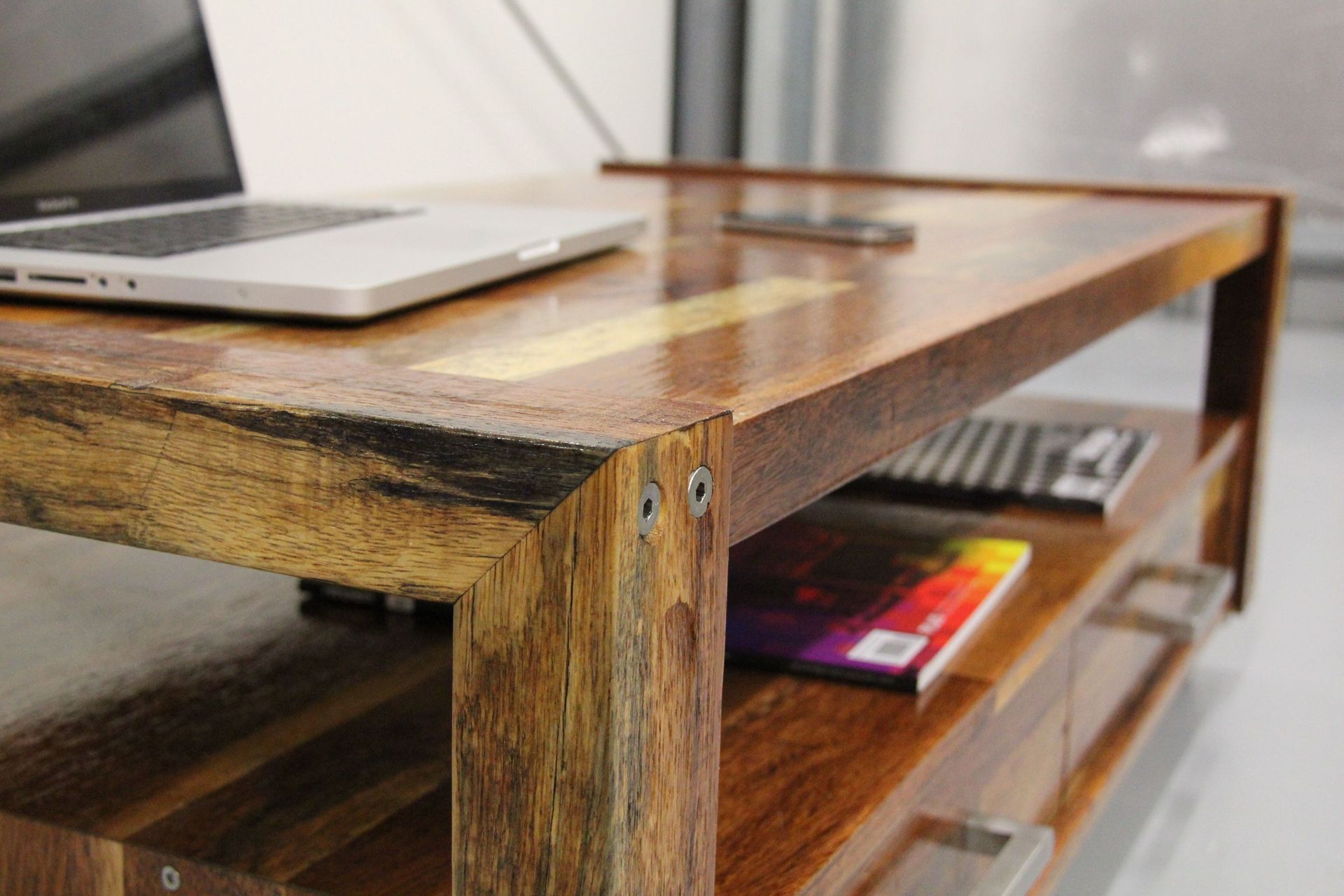 Completed in 2012: Kopi Table - Upcycled Timber from Merbau Decking Pallets