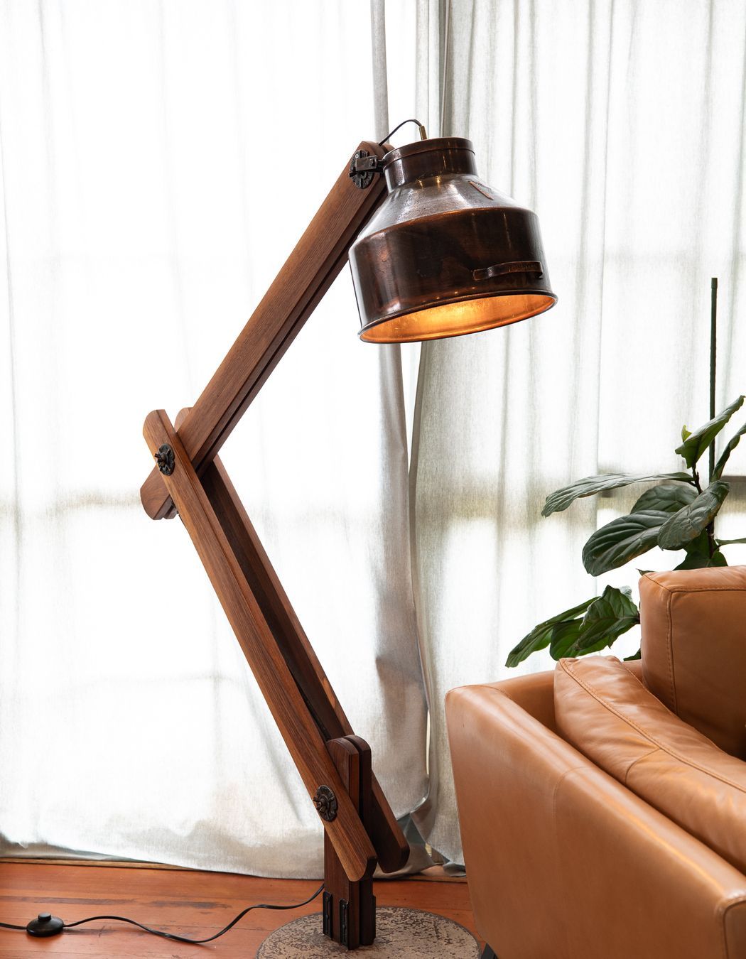 Antique Standing Floor Lamp