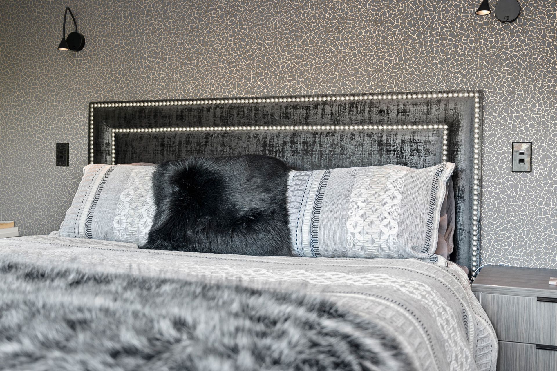 Transform a home to look like its built from concrete