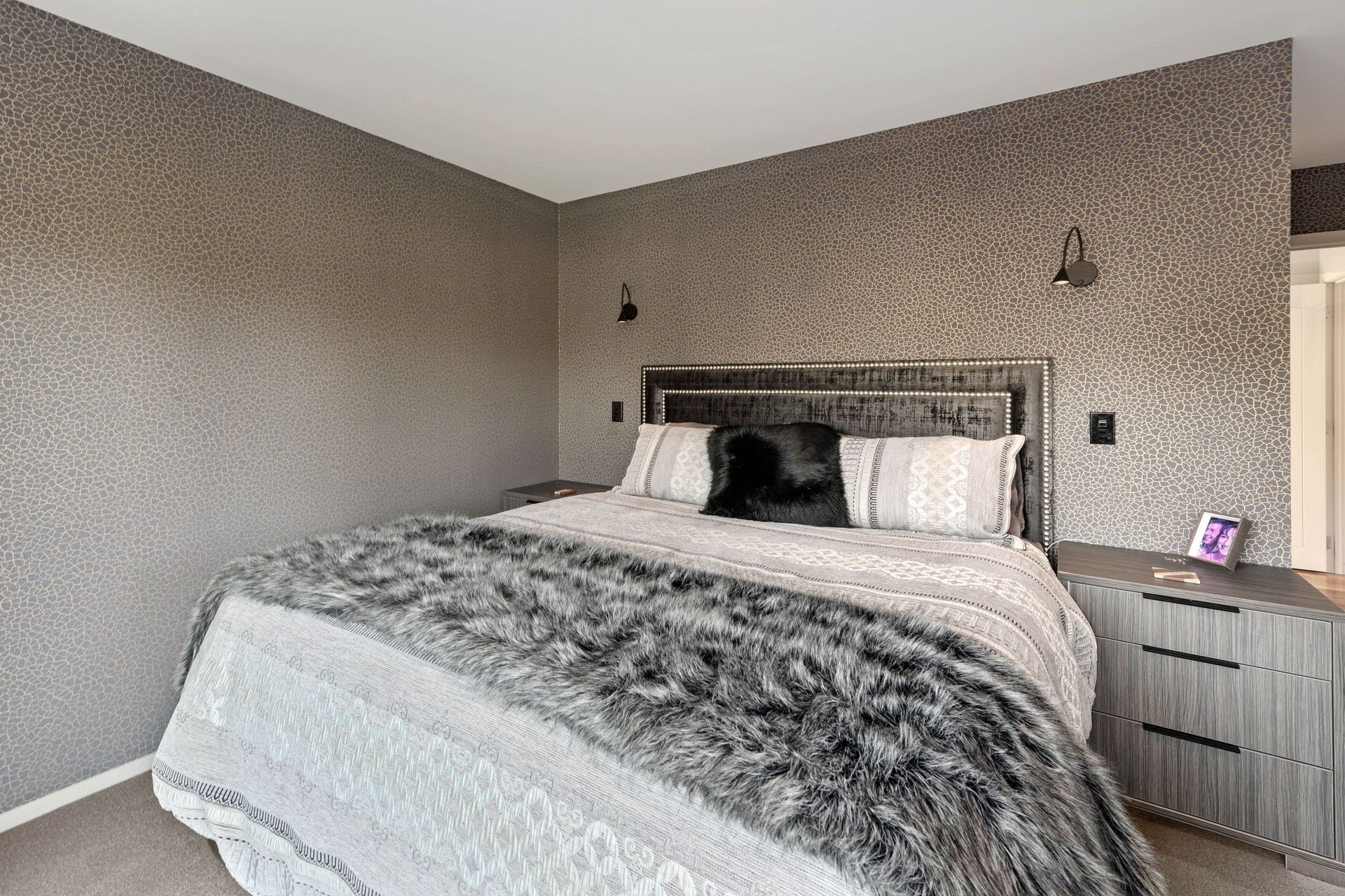 Transform a home to look like its built from concrete