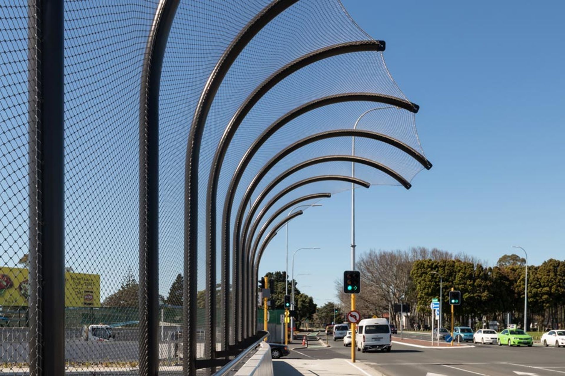 Kirkbride Road Over bridge - anti-throw screens