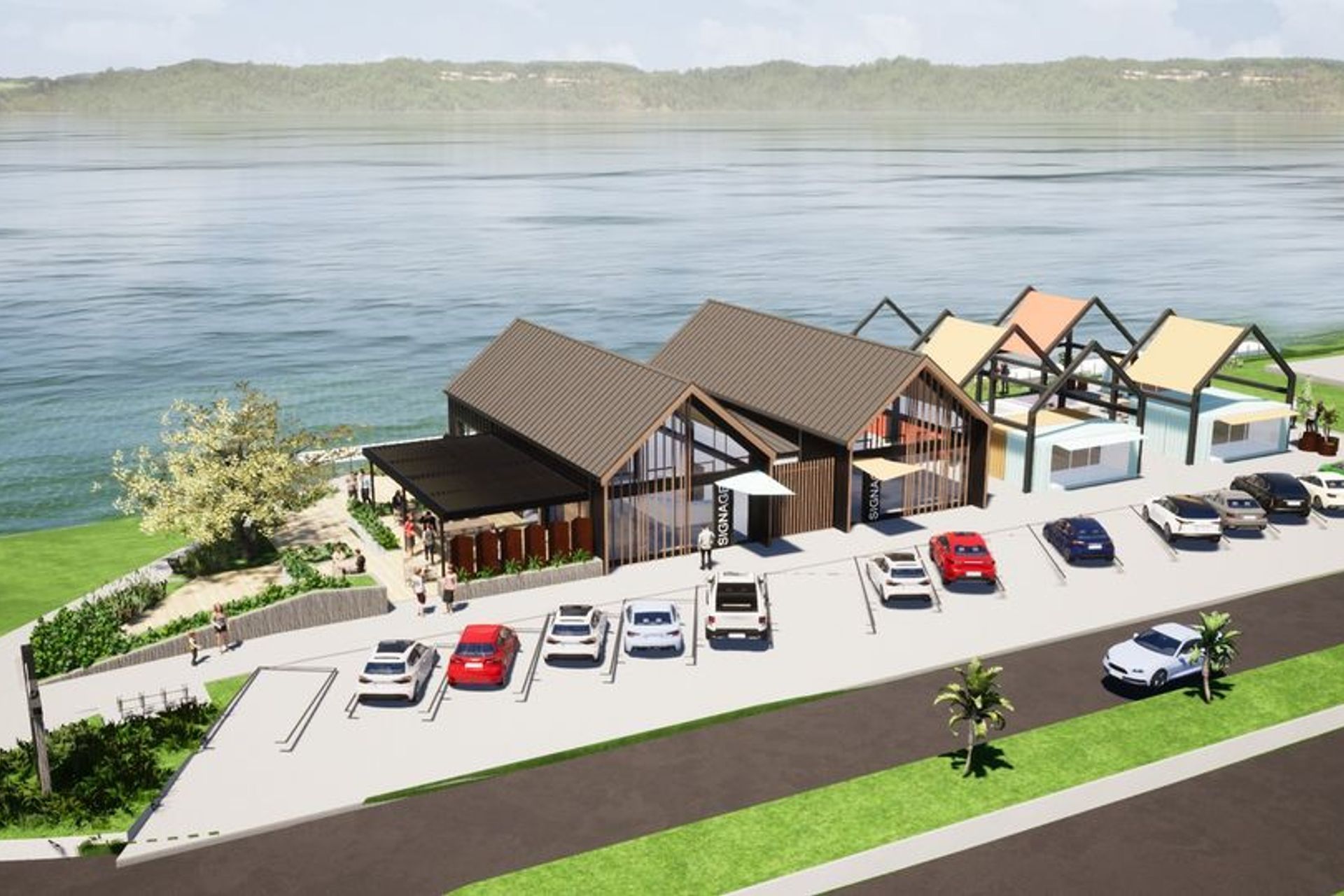 Architectual Image curtesy of Whitianga Waterways