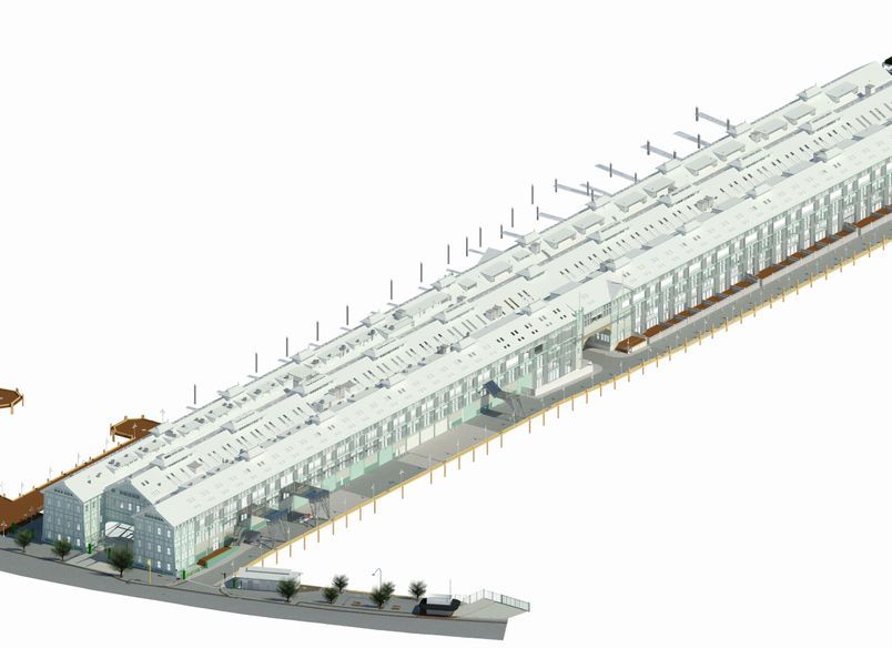 3D Laser Scanning & Modelling of Finger Wharf, Woolloomooloo