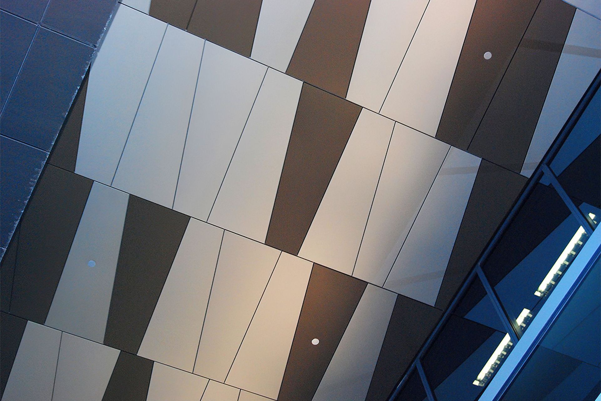 Soffit Cladding in Cassette Panels