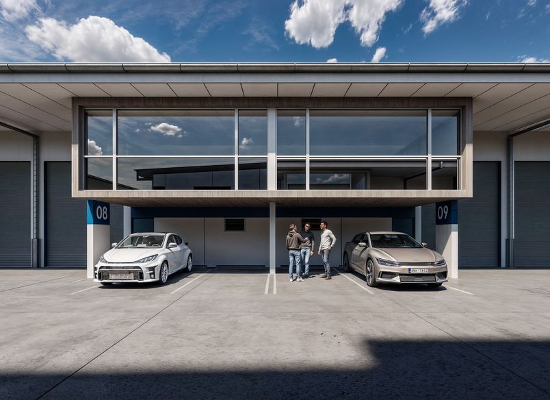 Aubrurn Light Industrial 3d Renders