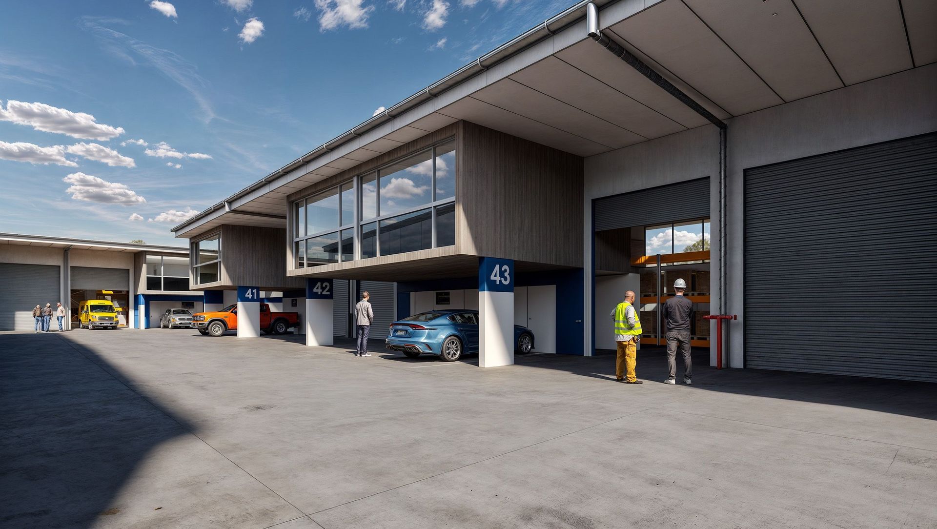 Aubrurn Light Industrial 3d Renders banner