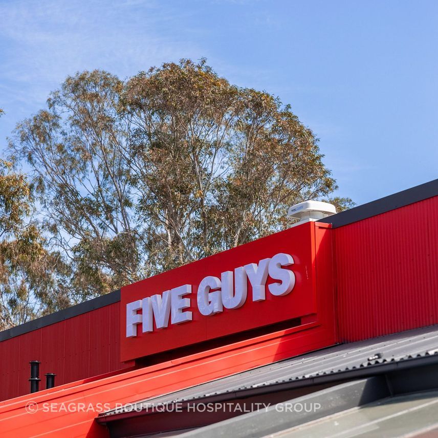 Five Guys, Penrith by COOOP ArchiPro AU