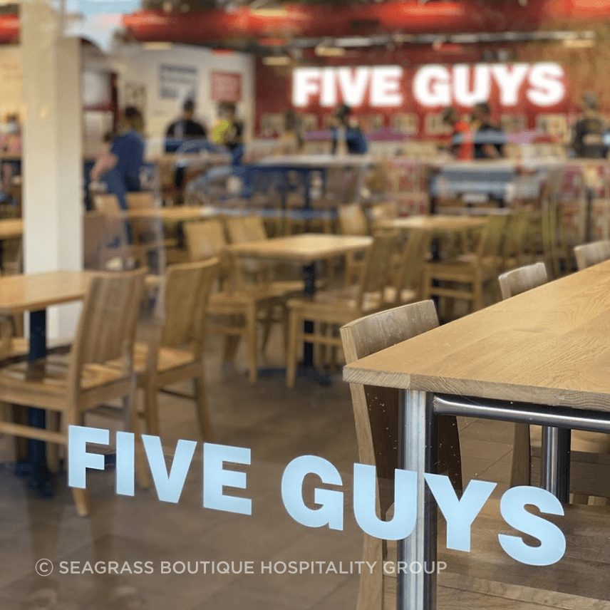 Five Guys, Penrith by COOOP ArchiPro AU
