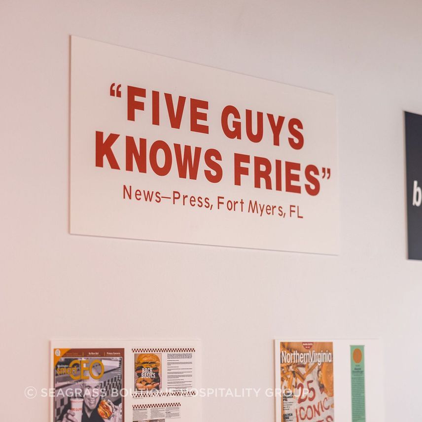 Five Guys, Penrith by COOOP ArchiPro AU