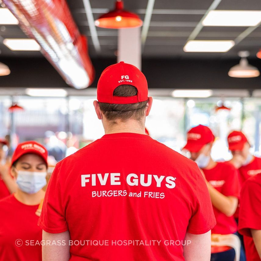 Five Guys, Penrith by COOOP ArchiPro AU