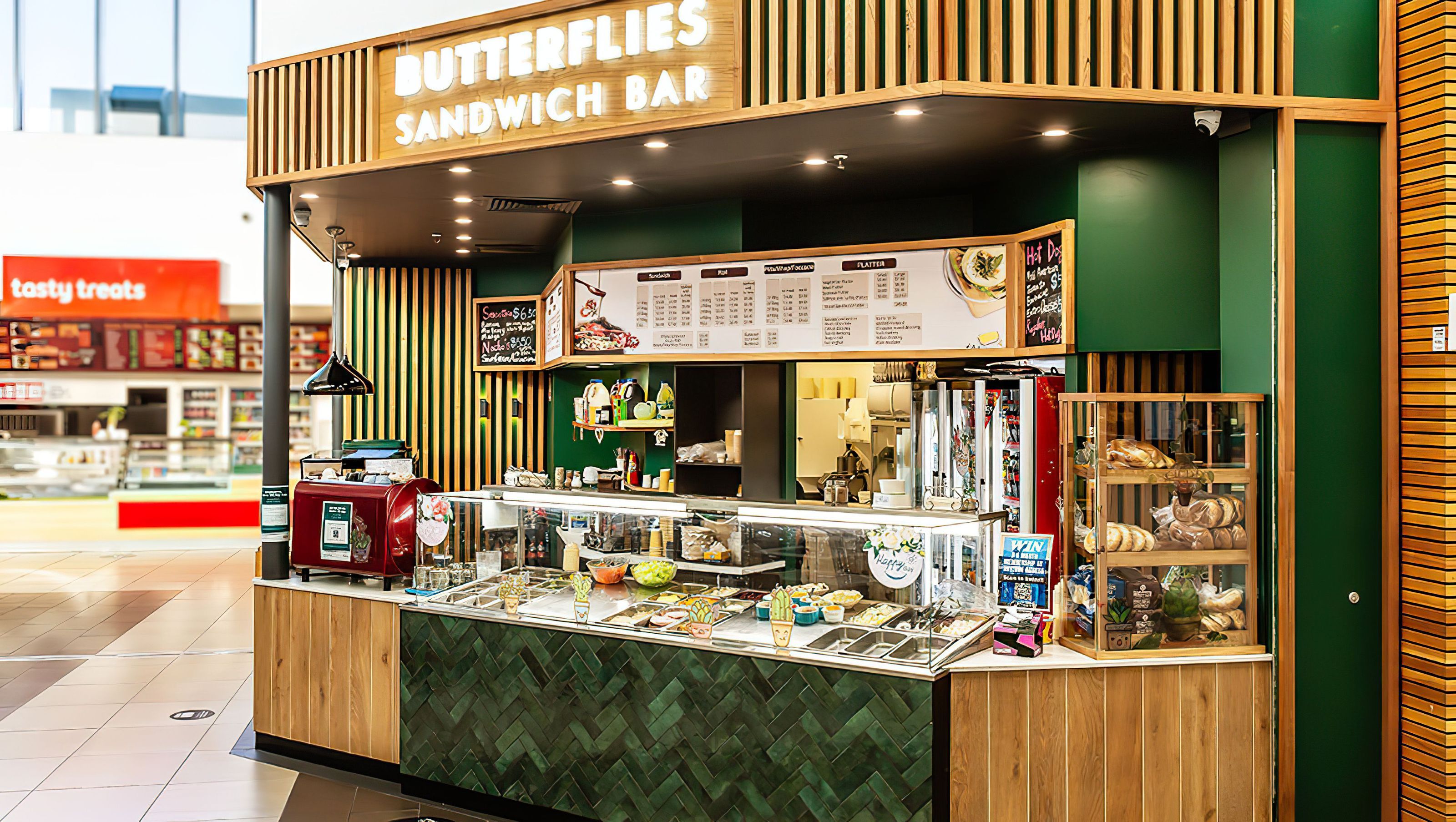 Butterfly Sandwich bar