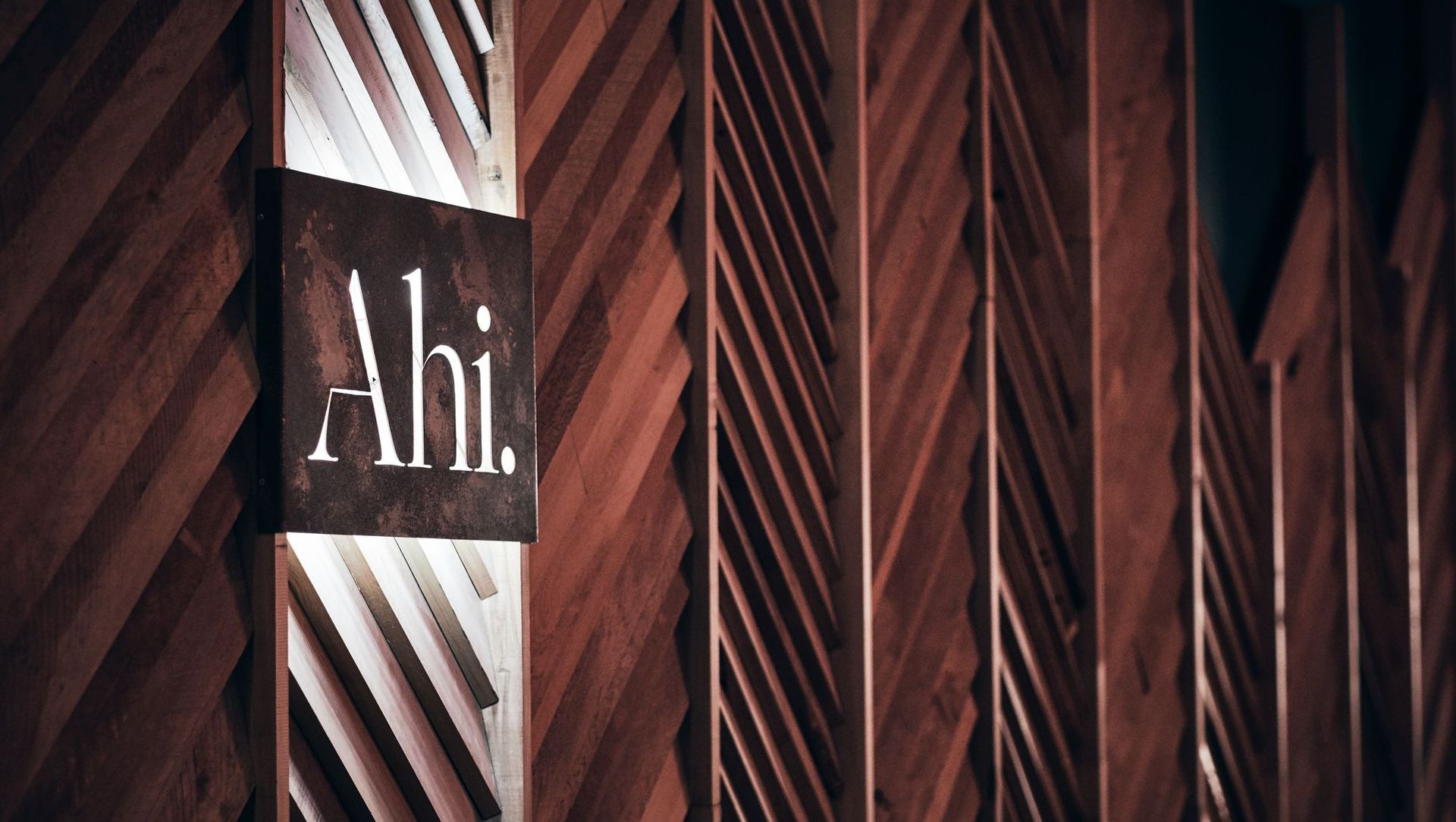 Ahi Restaurant banner