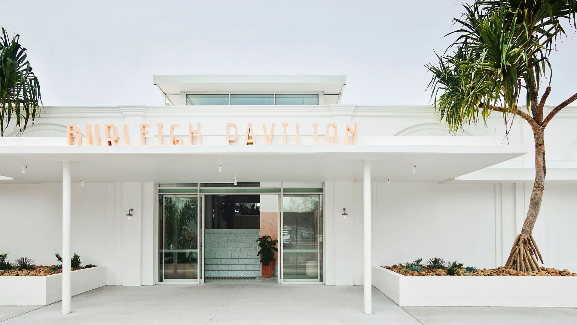 Burleigh Pavilion banner