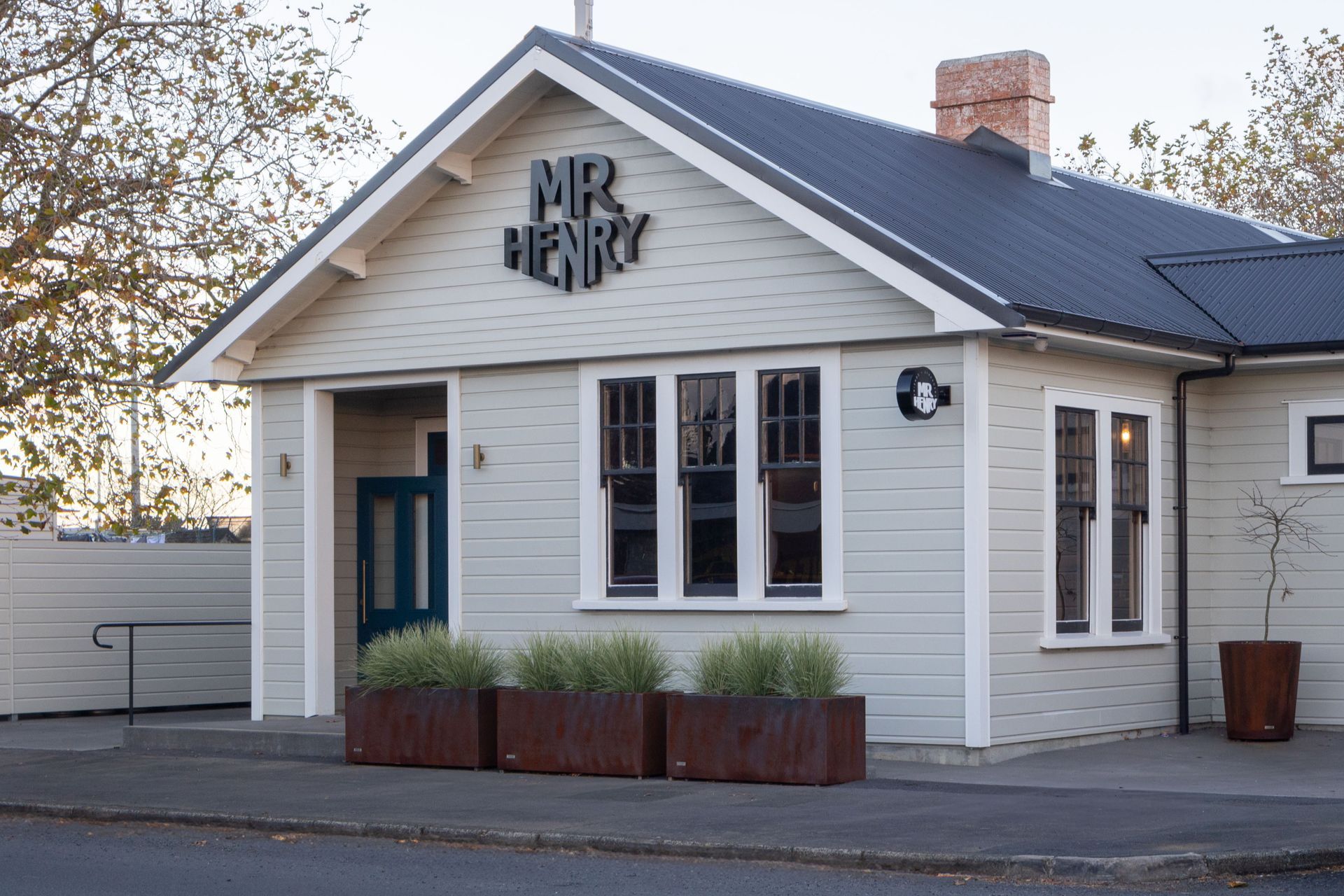 Restored street frontage
