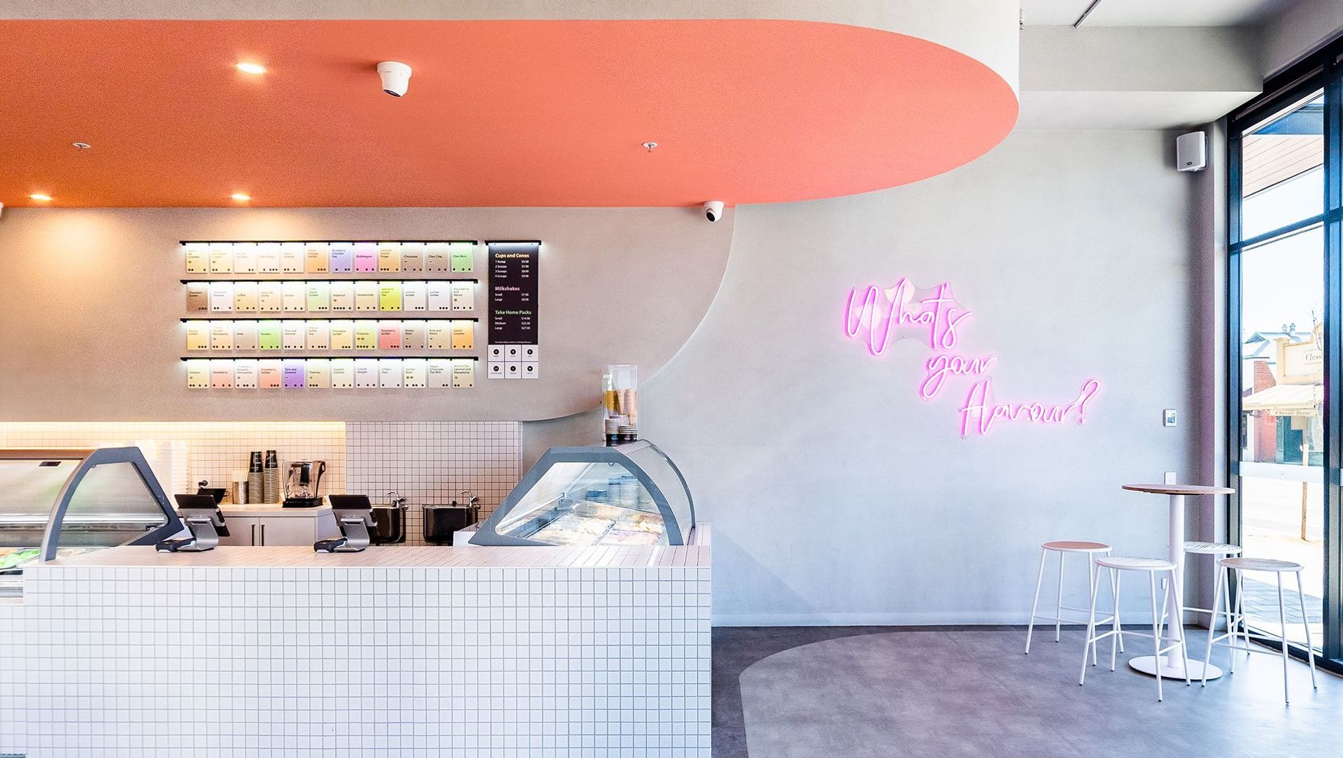 48 Flavours Hyde Park banner