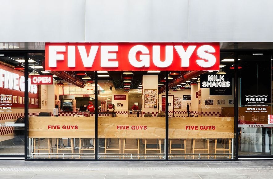 Five Guys, Southbank, Victoria