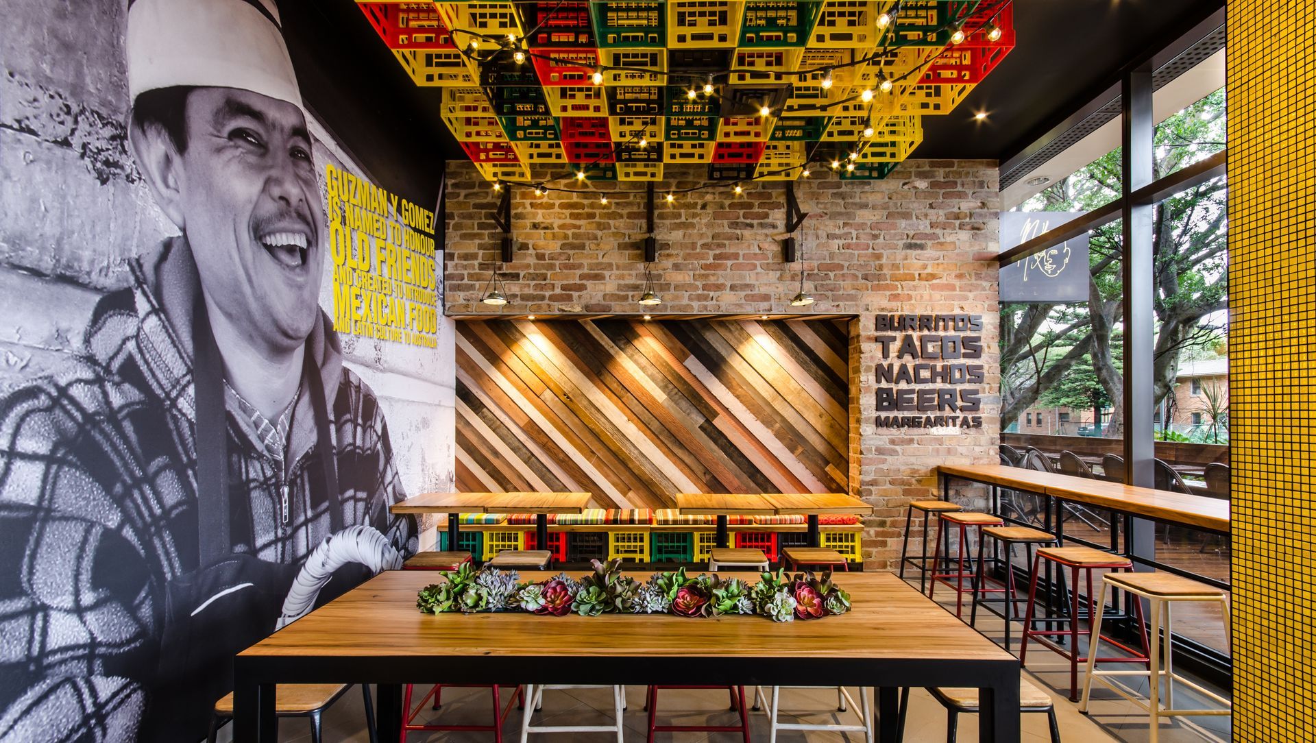 Guzman Y Gomez, UNSW banner