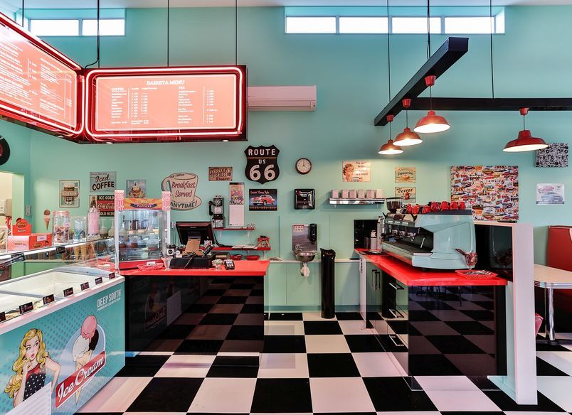 Gloss Acrylic Goes Retro