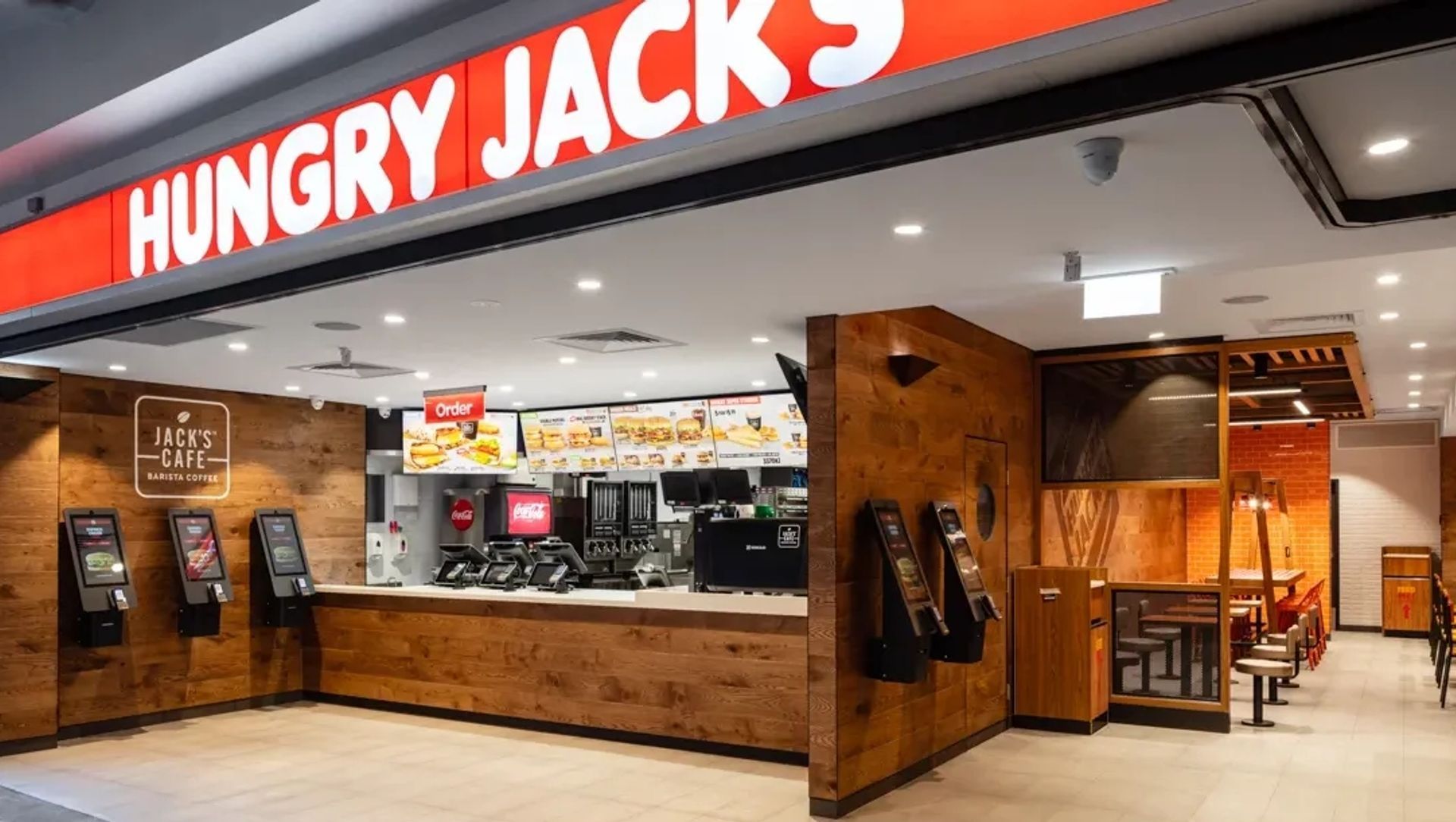 Hungry Jack's banner