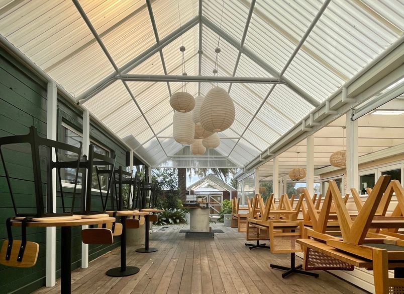 Papamoa Beach Lantern Restaurant Archgola Pergola Canopies