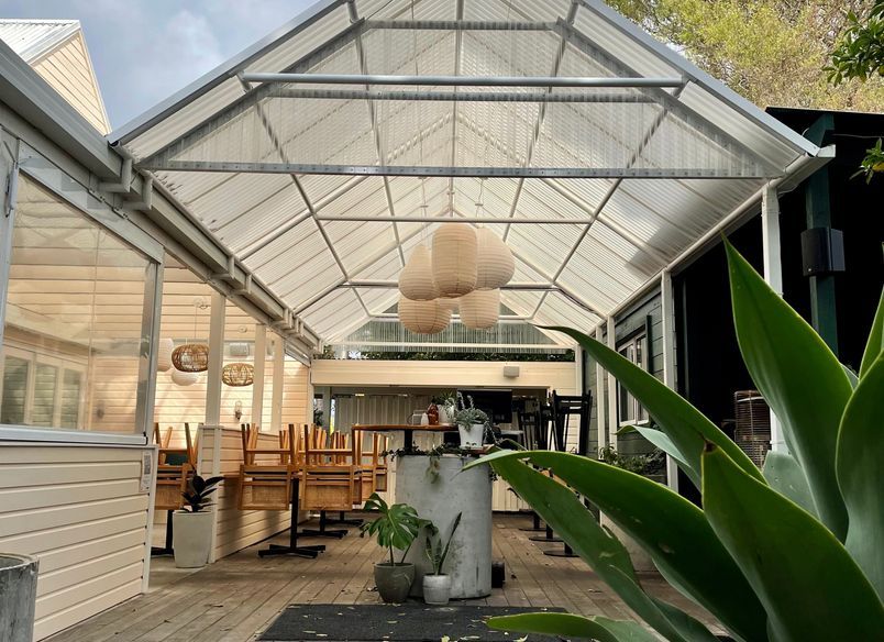 Papamoa Beach Lantern Restaurant Archgola Pergola Canopies