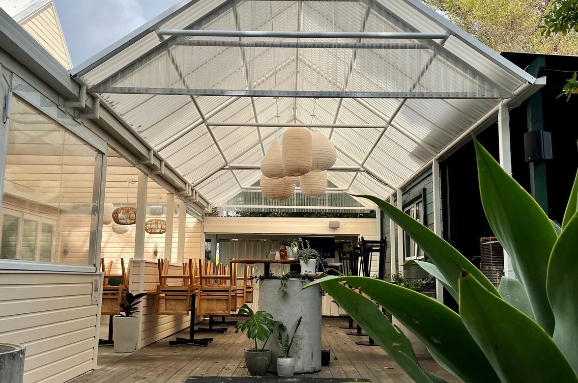 Papamoa Beach Lantern Restaurant Archgola Pergola Canopies