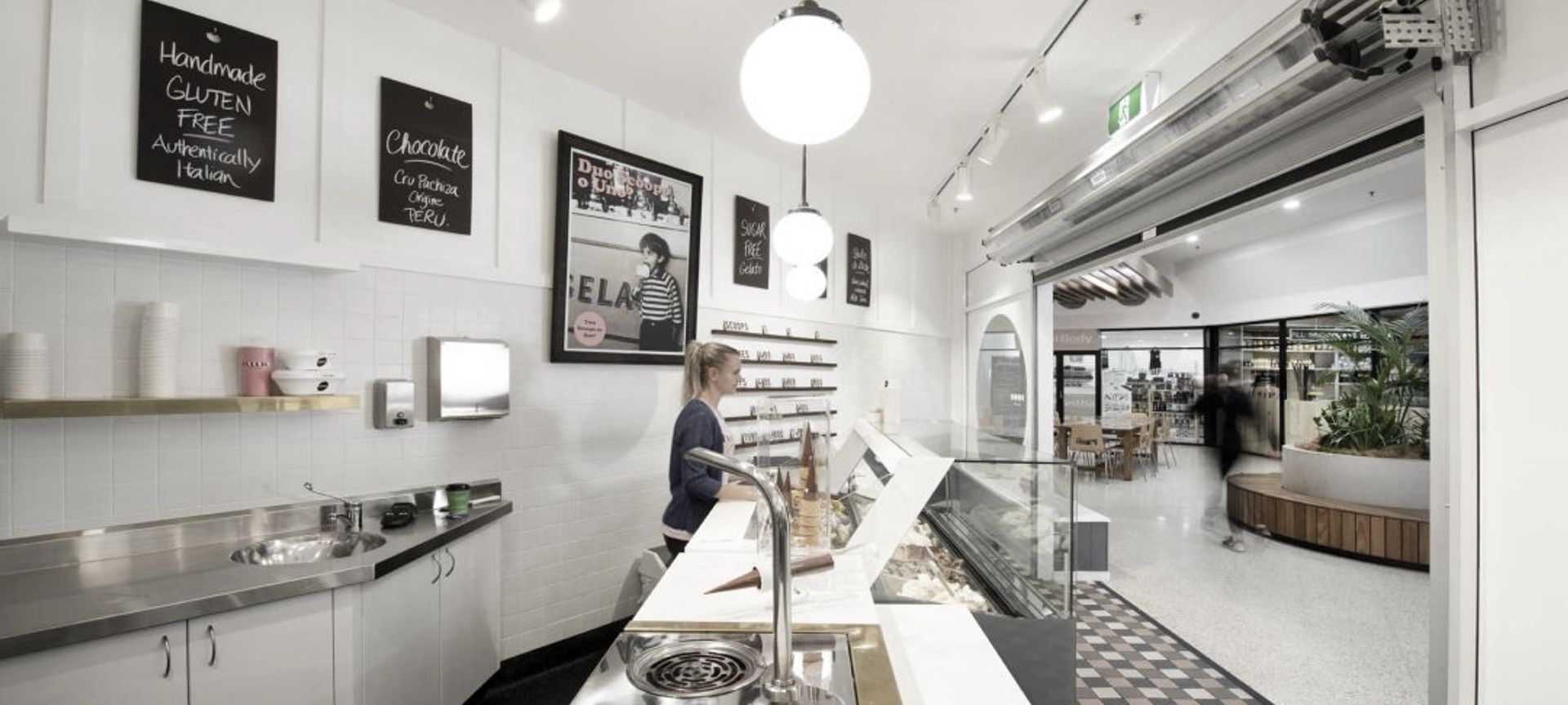 Popolo Artisan Gelateria by Space Design Architecture ArchiPro AU