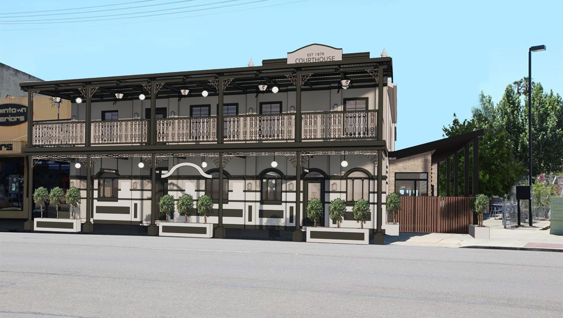 The Courthouse Hotel banner