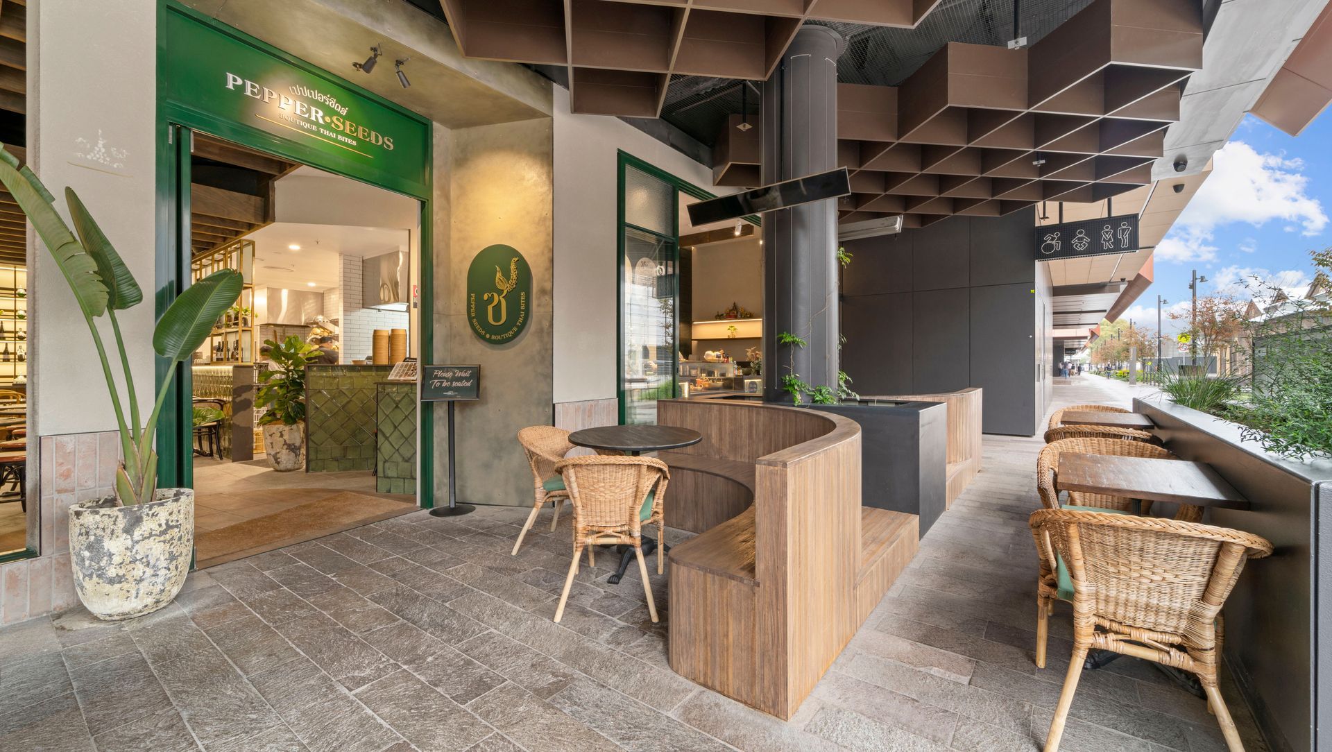 Restaurant Renovation Photography for Be Creative Studio + Pepperseeds banner