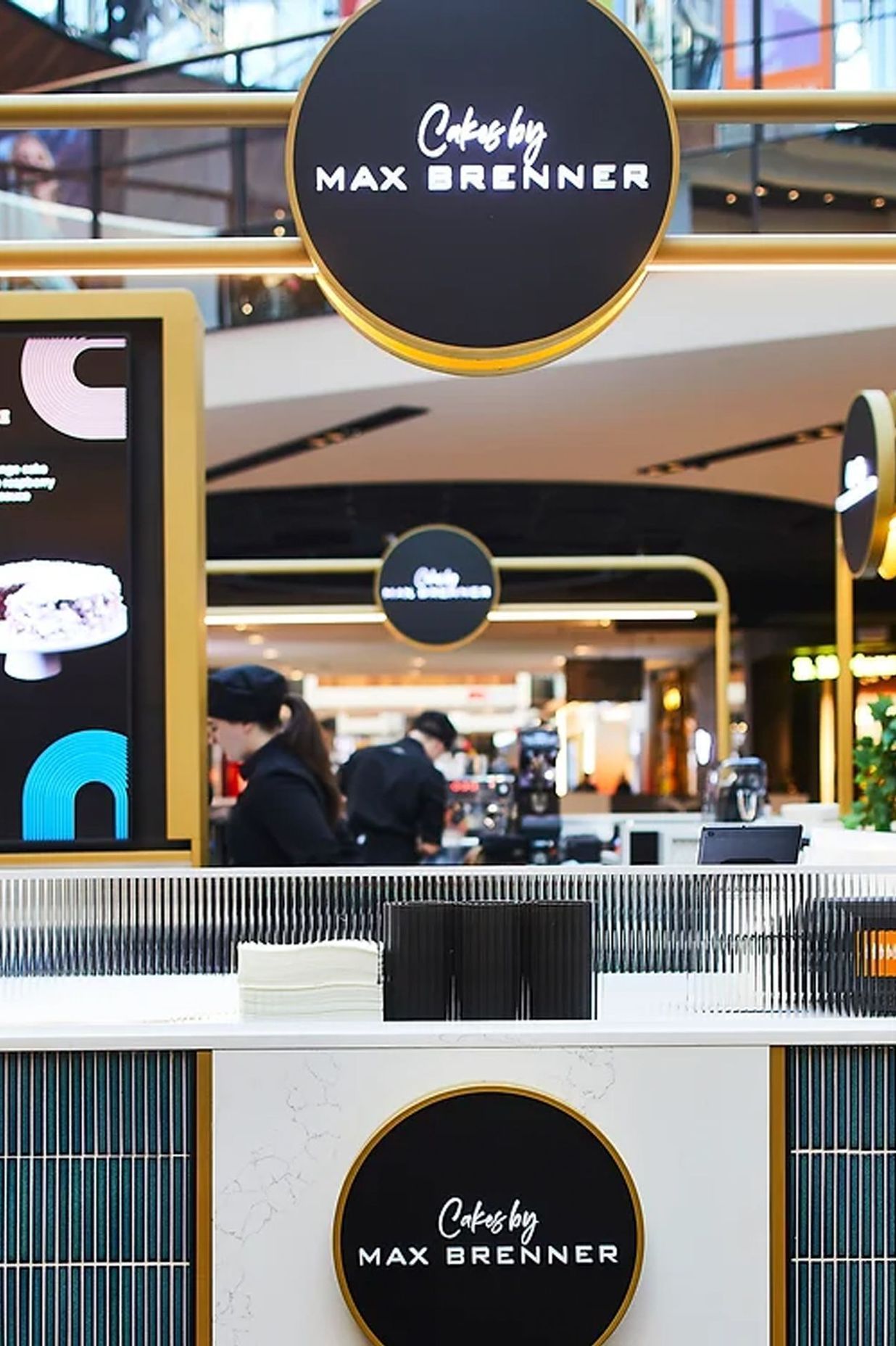 Cakes by Max Brenner Highpoint, VIC by Anouk & Co ArchiPro AU