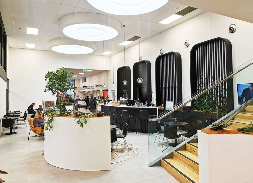 Farmer Auto Village Cafe and Office Mezzanine