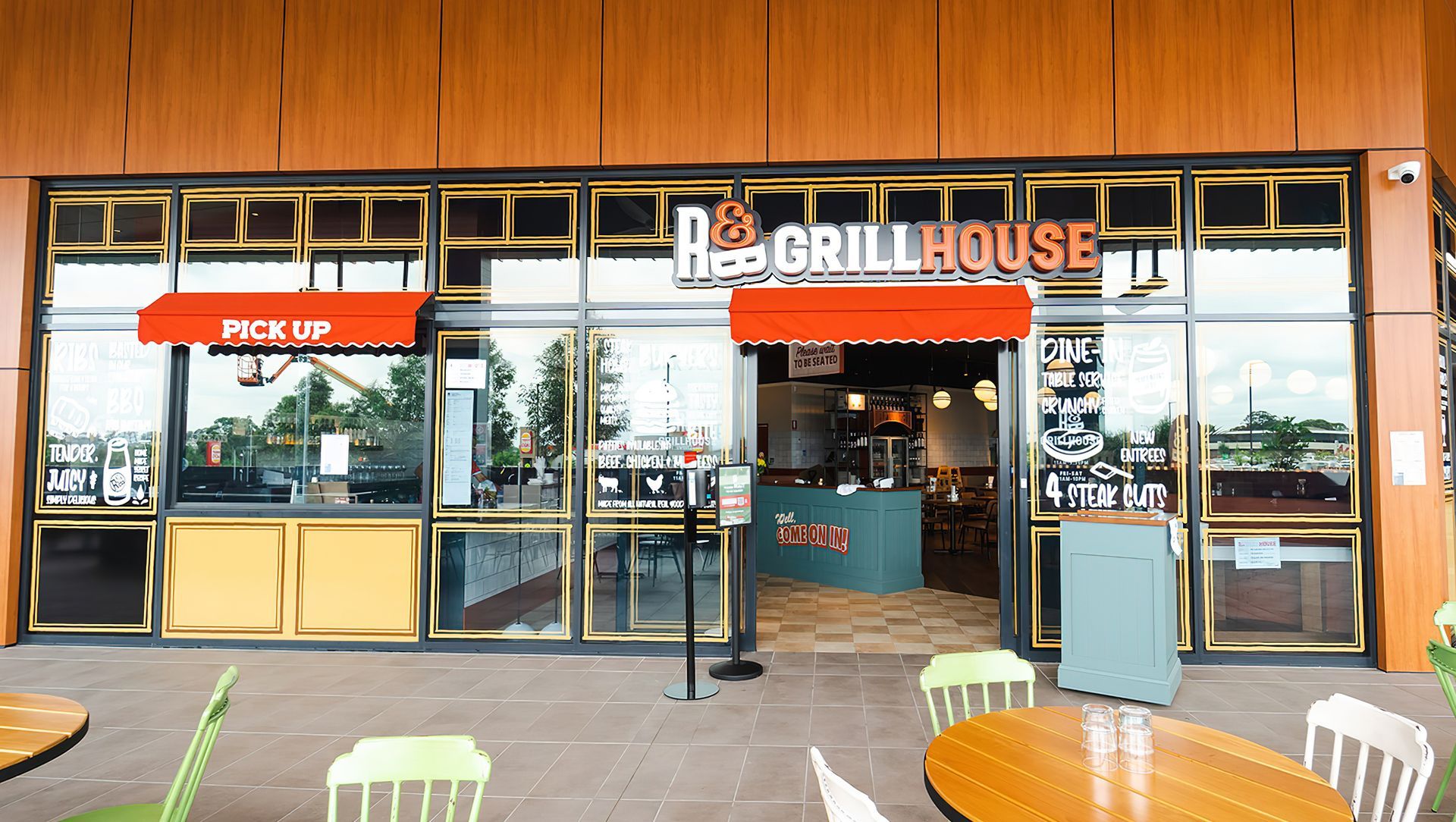 R&B Grillhouse, Gregory Hill banner