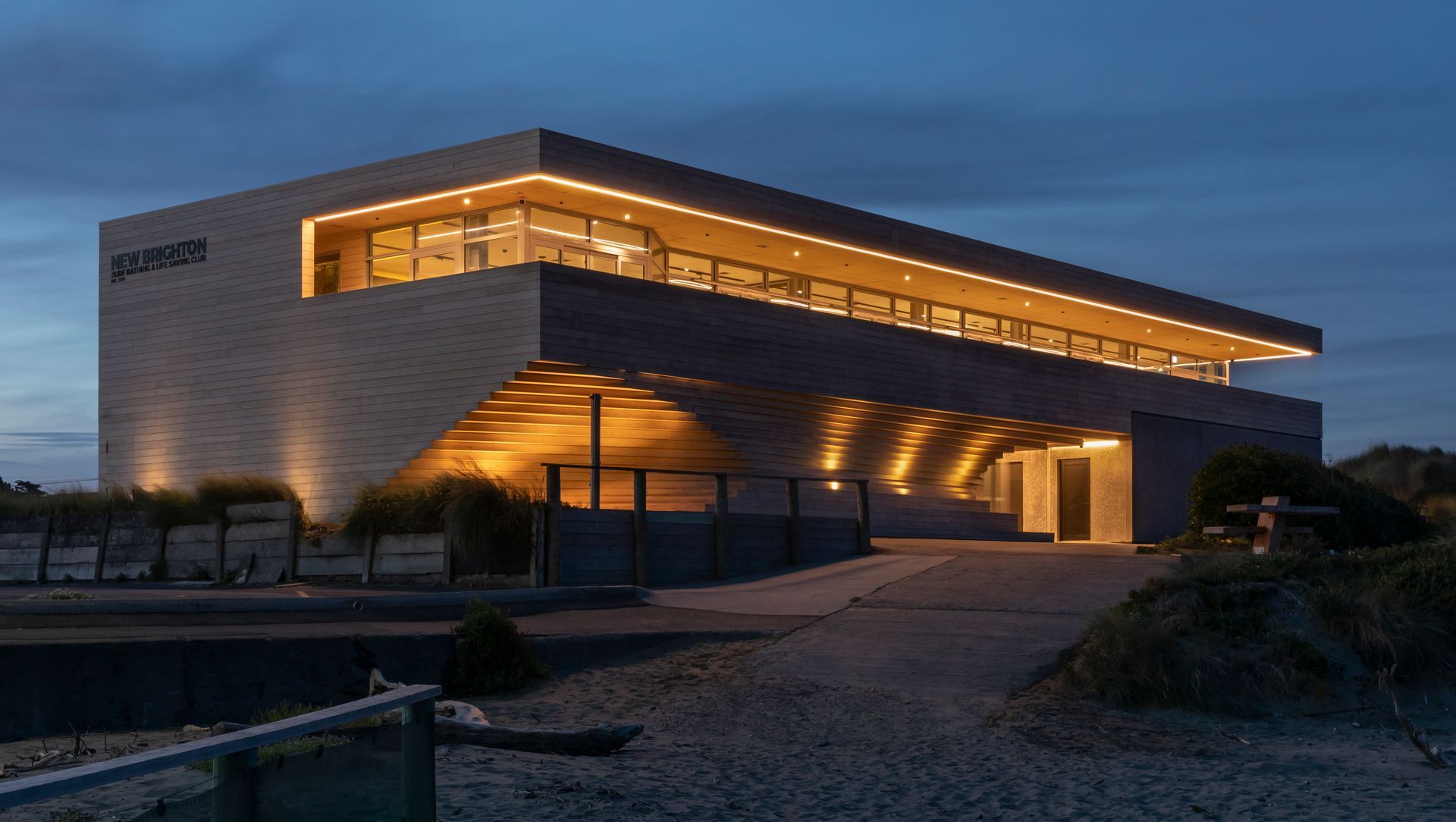 New Brighton Surf Lifesaving Club, Christchurch banner