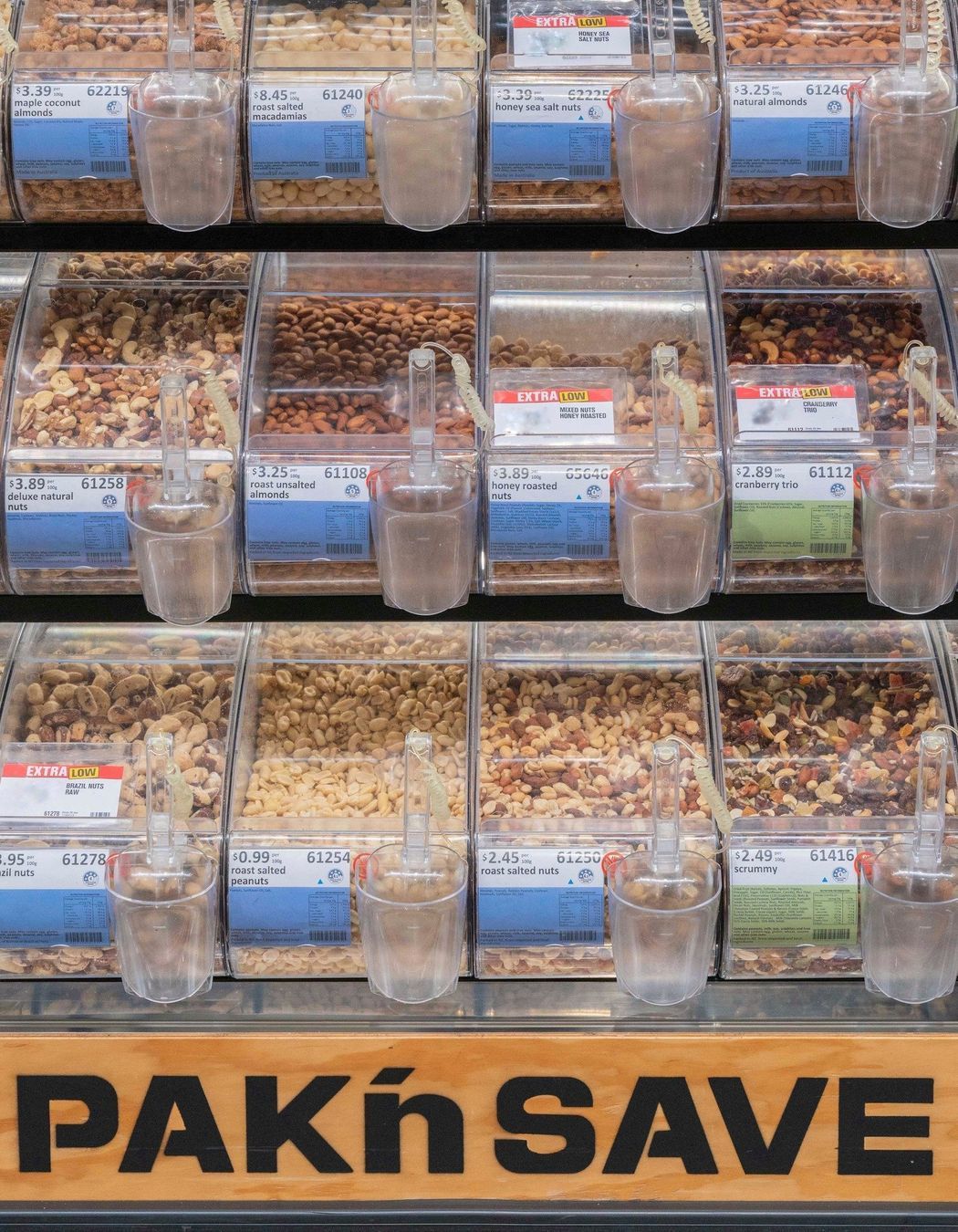 Acrylic Bulk Food Bins