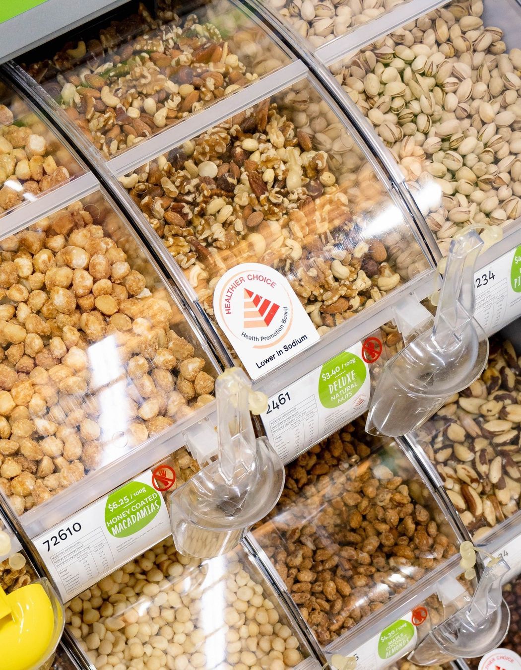 Acrylic Bulk Food Bins