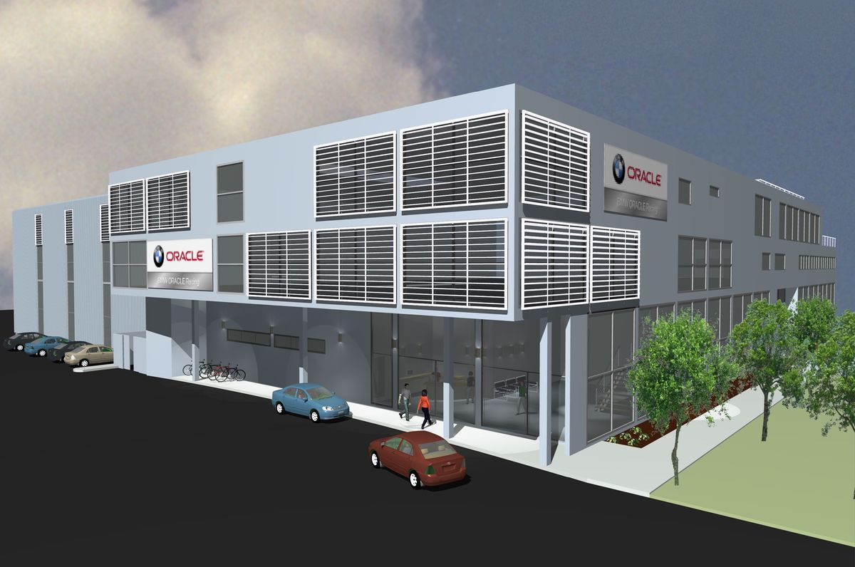 BMW Oracle Racing Americas Cup Base