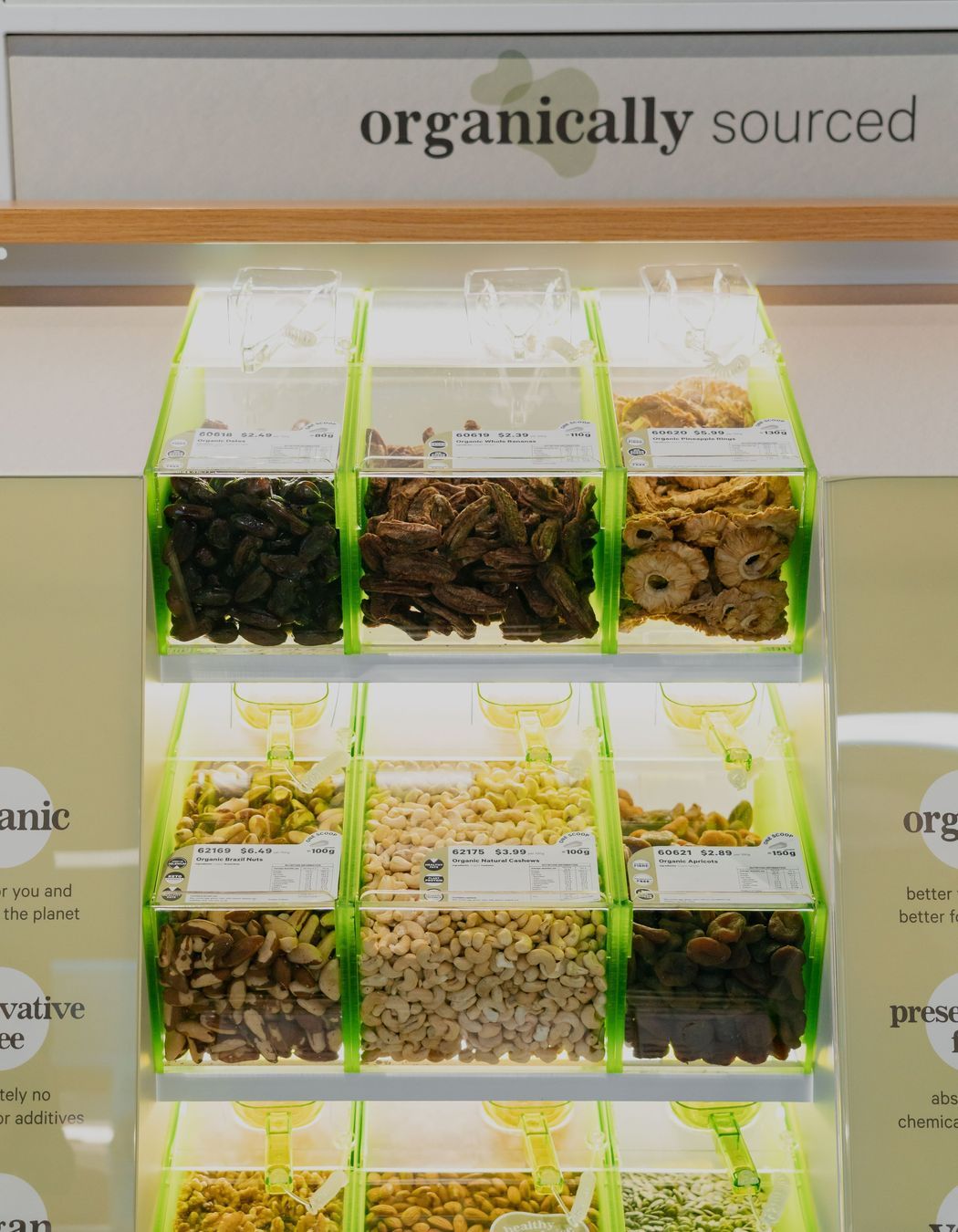 Acrylic Bulk Food Bins