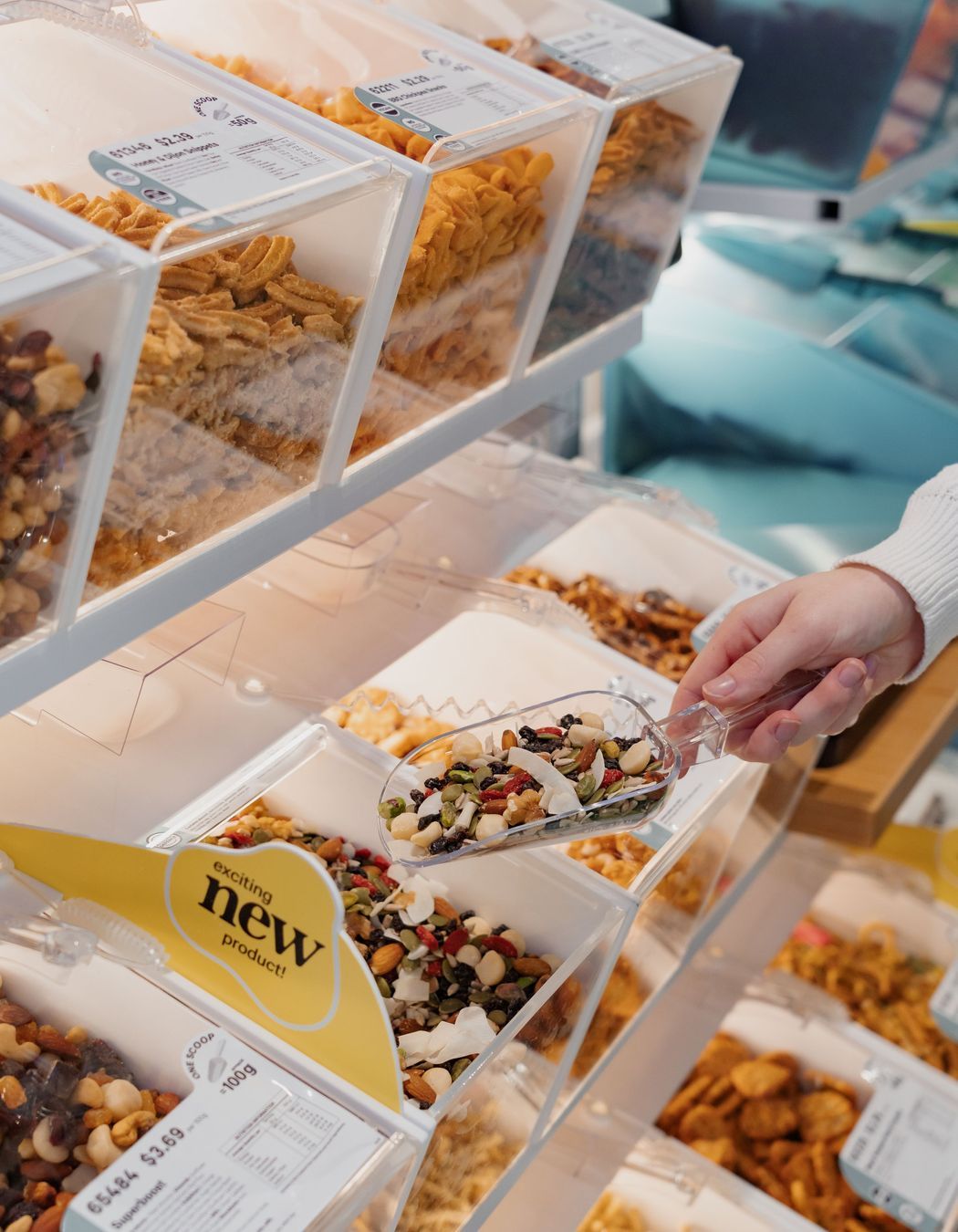 Acrylic Bulk Food Bins