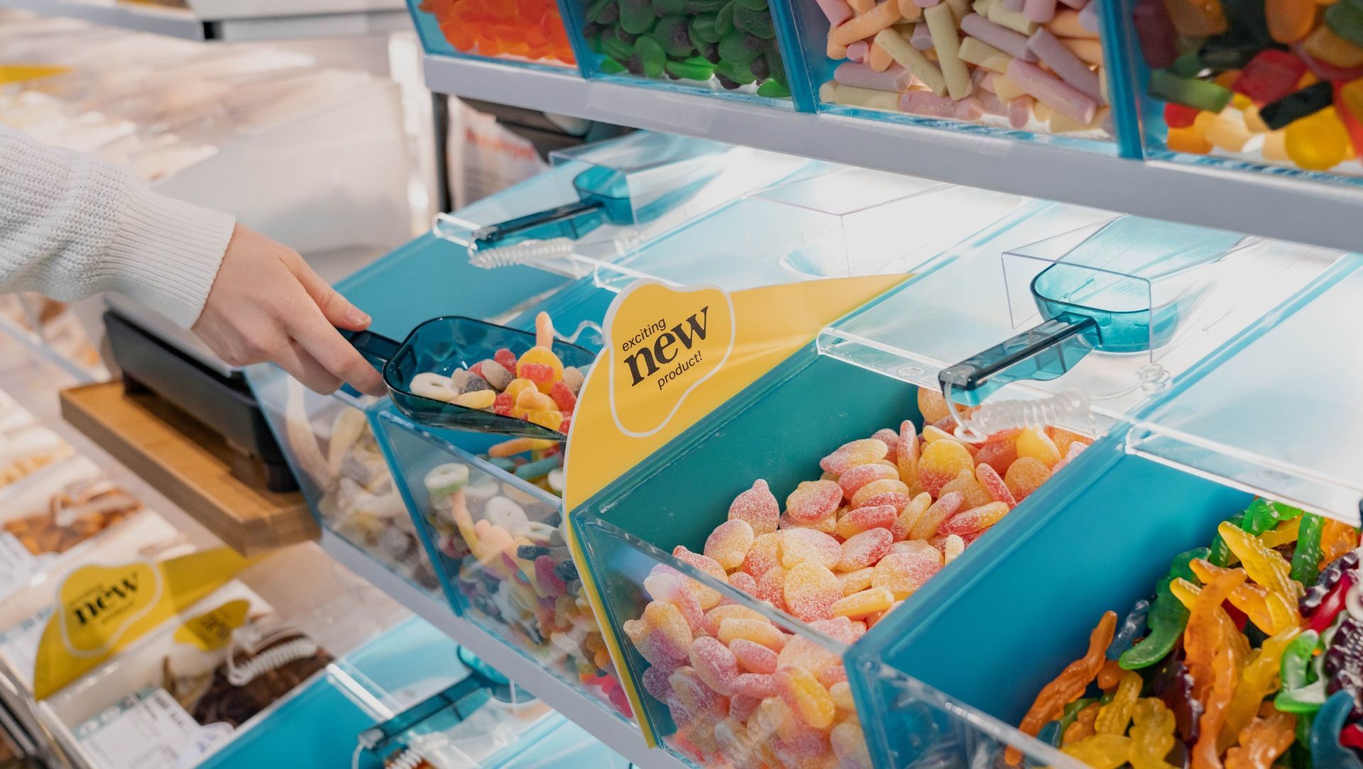 Acrylic Bulk Food Bins banner