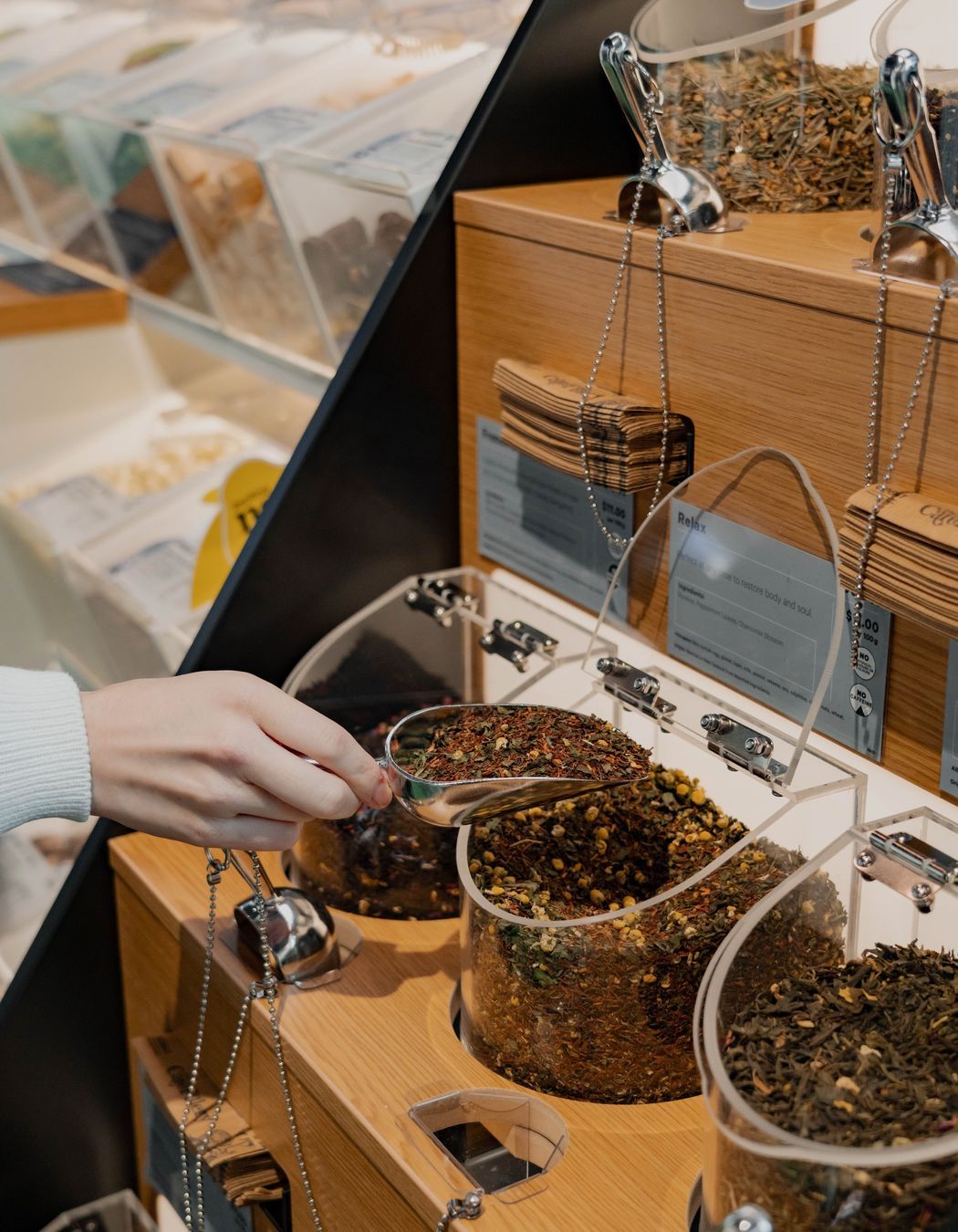 Acrylic Bulk Food Bins