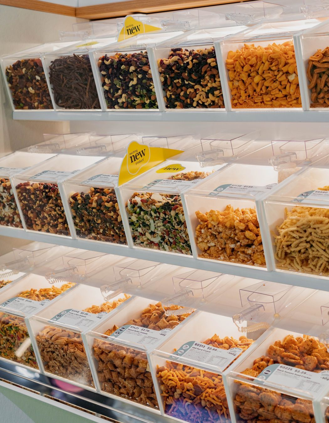 Acrylic Bulk Food Bins