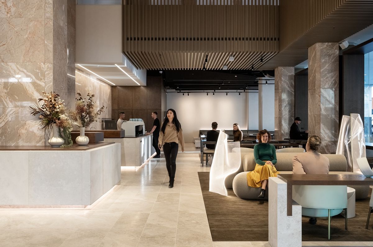 AON Building Lobby
