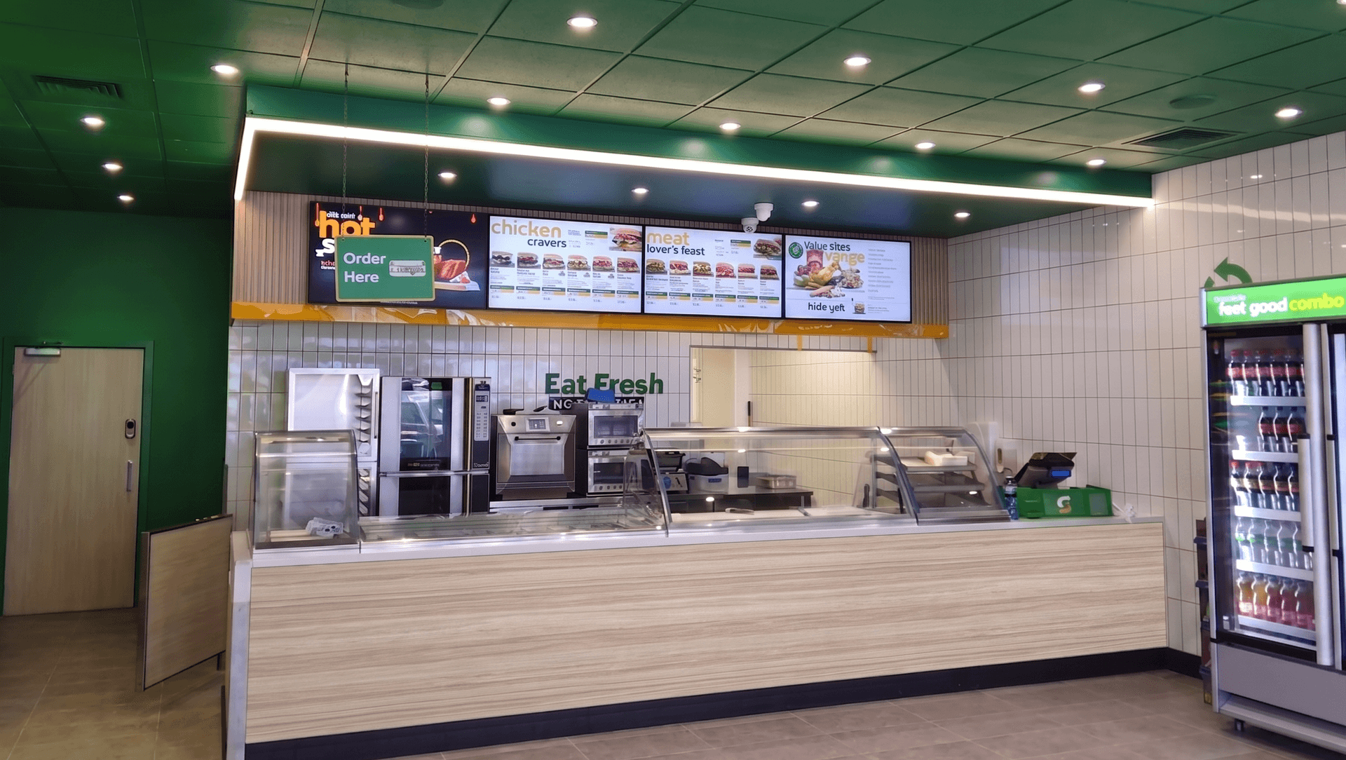 Subway Northcross banner
