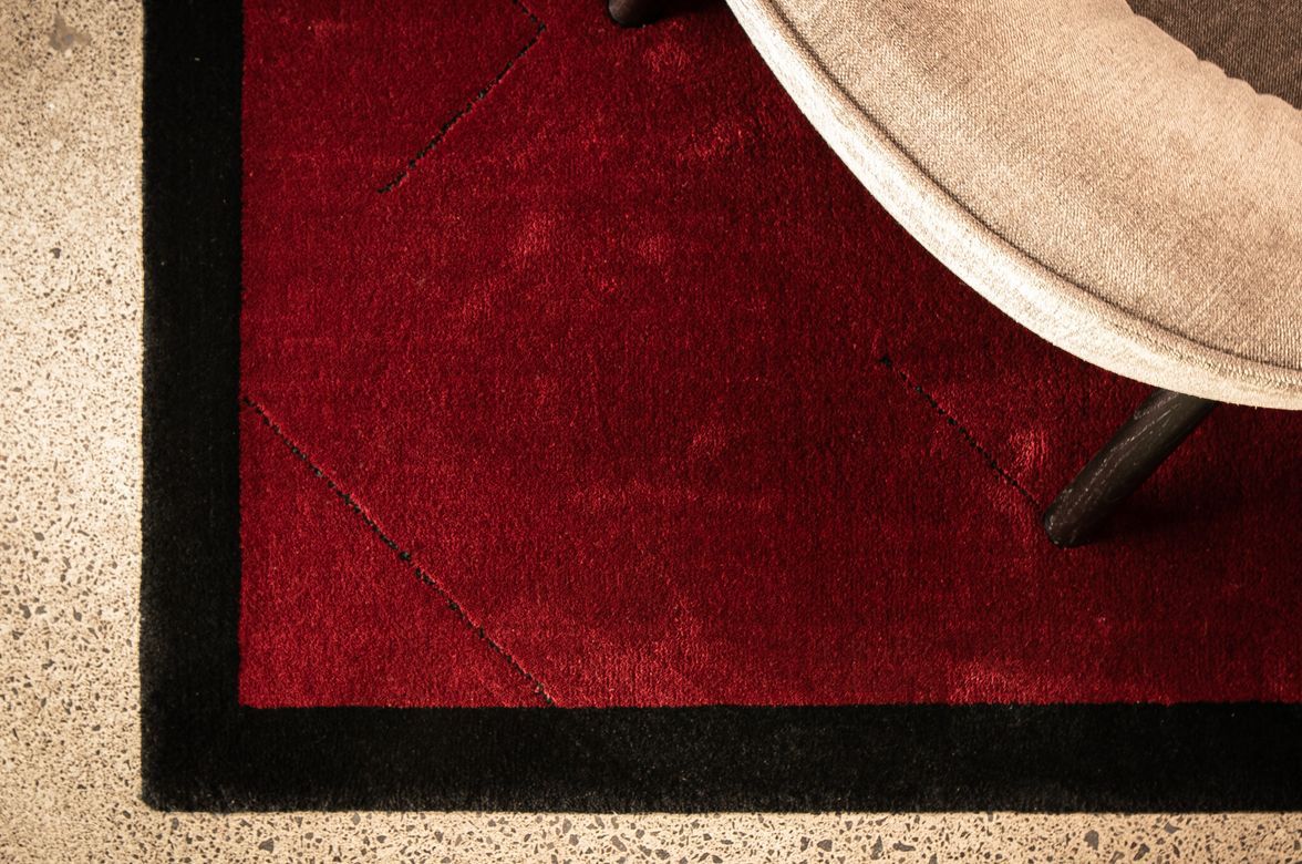 A Splash of Garnet in the McElroys Office