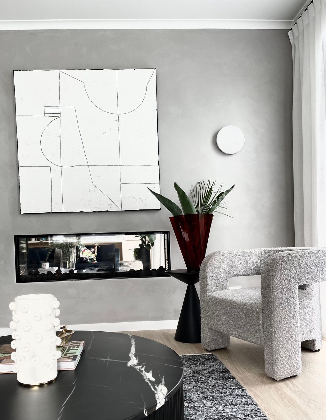 Fireplace, Pietra Levigata