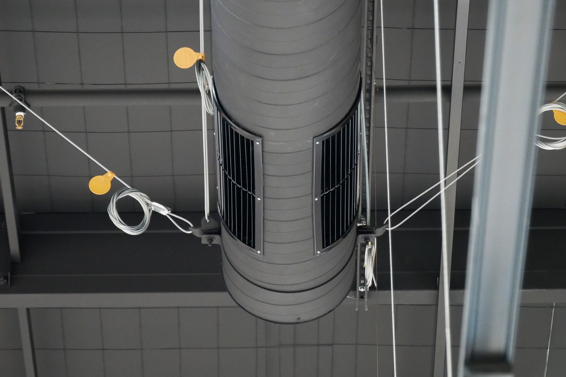 TLC-DDL-20 curved duct mounting grille