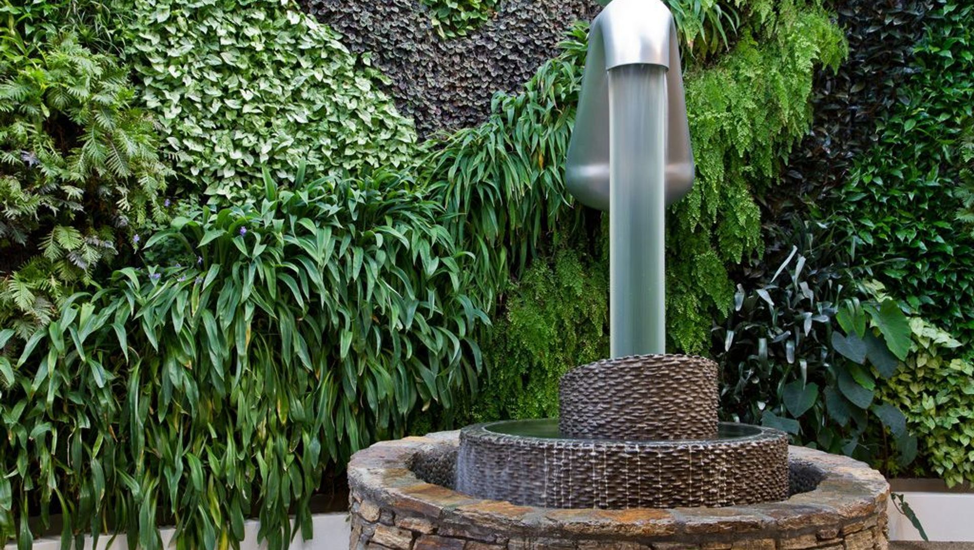 Puzzling World Green Wall banner