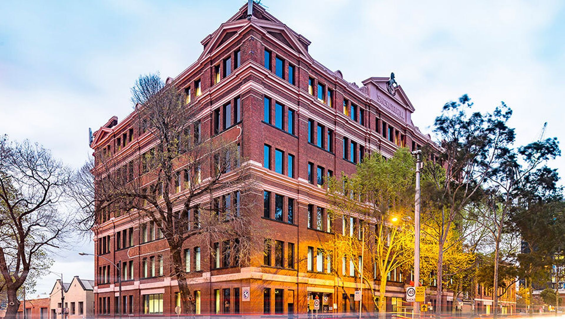 Sands and McDougall Building banner