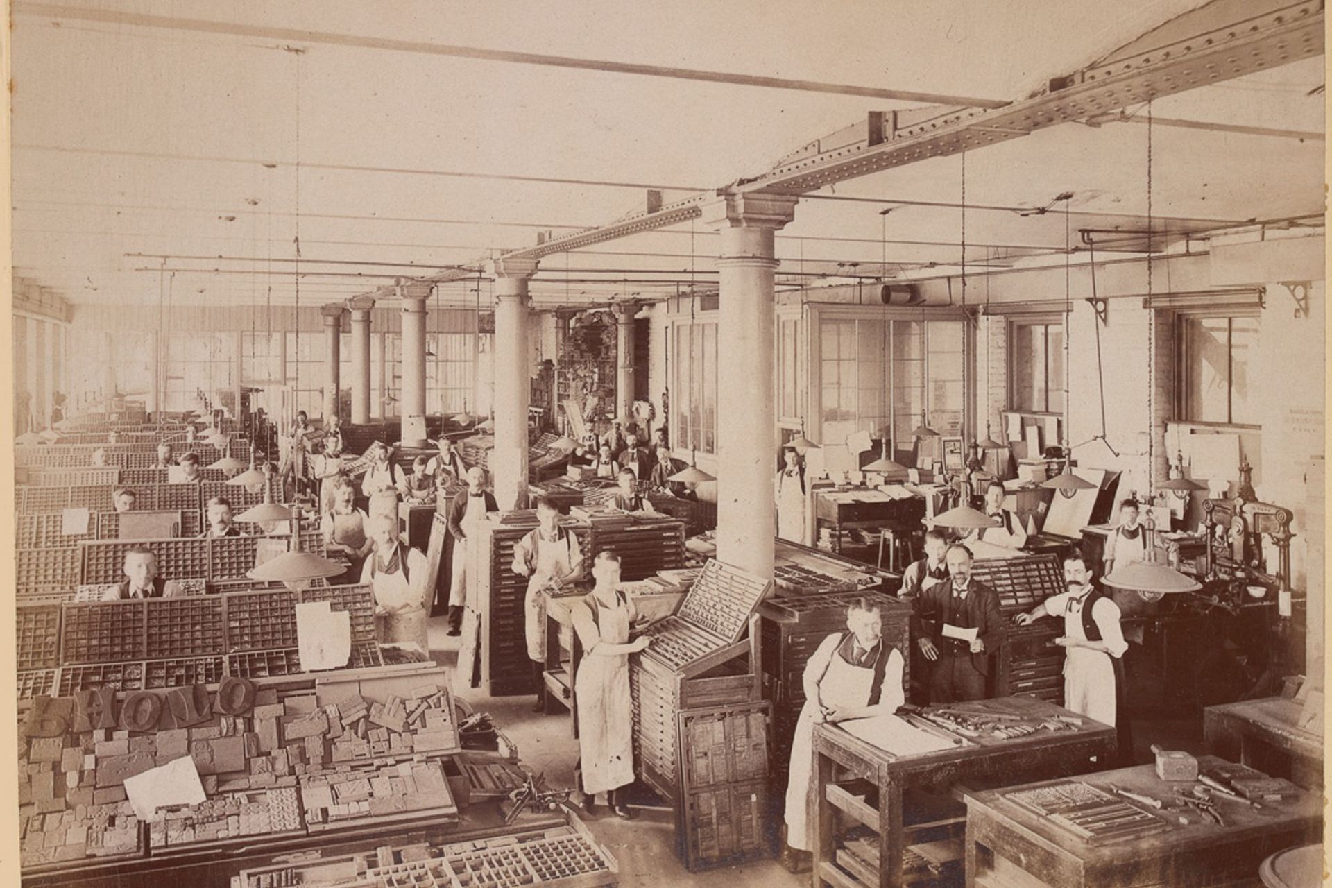 Sands &amp; McDougall Limited (1896) Typesetting Plates. H84.460. Pictures Collection, State Library Victoria