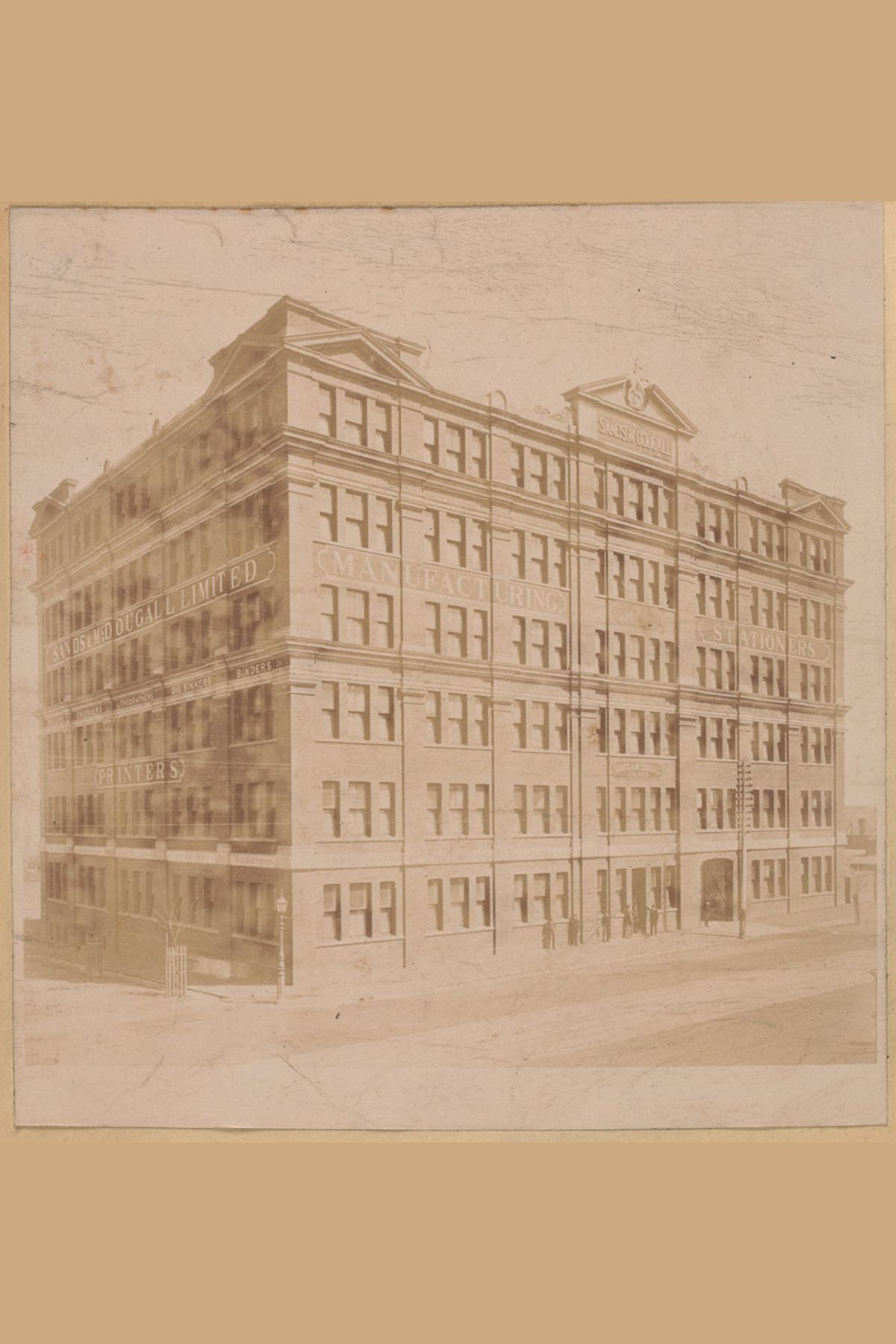 Sands &amp; McDougall Limited (1896) Factory Spencer Street. H84.460. Pictures Collection, State Library Victoria